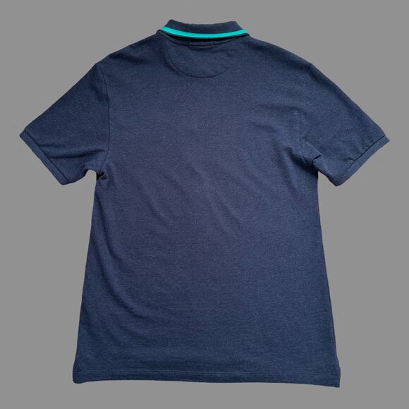 Scotch & Soda Night Heather Faded Navy Mens SS Polo Size S NWT - Picture 8 of 8